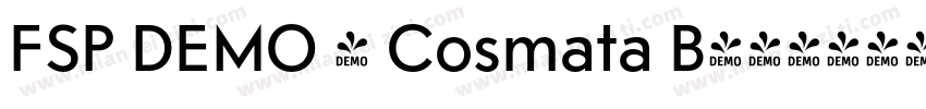 FSP DEMO - Cosmata B字体转换